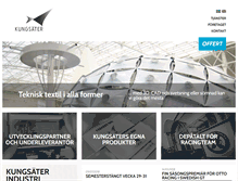 Tablet Screenshot of kungsater-industri.se